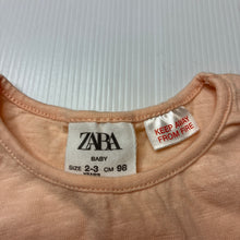Load image into Gallery viewer, Girls Zara, cotton tee / top, flowers, EUC, size 2-3,  