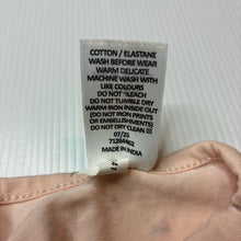 Load image into Gallery viewer, Girls Target, floral stretchy organic cotton blend zip romper, EUC, size 0000,  