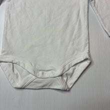 Load image into Gallery viewer, Unisex Bonds, white stretchy bodysuit romper, EUC, size 00,  