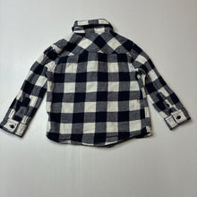 Load image into Gallery viewer, Boys Anko, checked flannel cotton long sleeve shirt, EUC, size 2,  