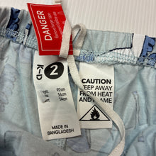 Load image into Gallery viewer, Girls KID, cotton pyjama shorts, unicorns, EUC, size 2,  