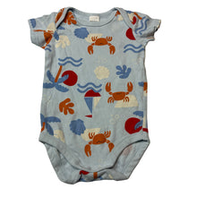 Load image into Gallery viewer, Unisex Baby Berry, cotton bodysuit / romper, crabs, FUC, size 1,  