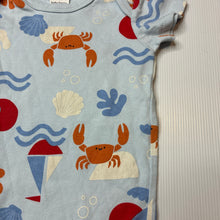 Load image into Gallery viewer, Unisex Baby Berry, cotton bodysuit / romper, crabs, FUC, size 1,  