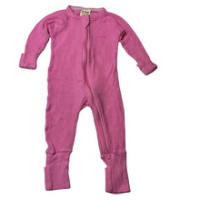 Load image into Gallery viewer, Girls Bonds, RE-LOVED waffle cotton zip coverall / romper, GUC, size 00,  