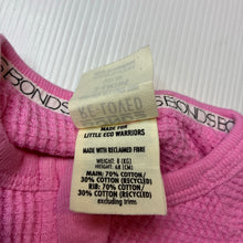Load image into Gallery viewer, Girls Bonds, RE-LOVED waffle cotton zip coverall / romper, GUC, size 00,  