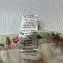Load image into Gallery viewer, Girls Little Beginnings, floral cotton, fleece footed leggings / bottoms, EUC, size 0,  