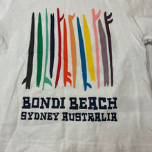 Load image into Gallery viewer, Unisex BETWEEN THE FLAGS, cotton tee / top, Bondi, EUC, size 0,  
