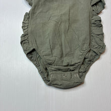 Load image into Gallery viewer, Girls khaki, cotton summer romper, EUC, size 2,  