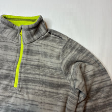 Load image into Gallery viewer, Unisex Quechua, fleece 1/4 zip sweater, no size, armpit to armpit: 32cm, shoulder to cuff: 35cm, GUC, size 4,  