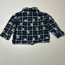 Load image into Gallery viewer, Boys Anko, flannel cotton pyjama top, rabbits, wash fade, FUC, size 2,  