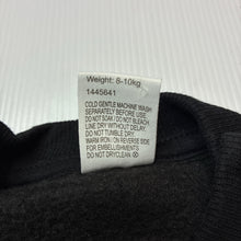 Load image into Gallery viewer, Unisex Baby Berry, black fleece lined sweater / jumper, EUC, size 0,  