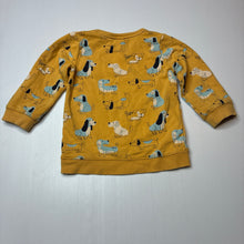 Load image into Gallery viewer, Unisex Sprout, fleece lined lightweight sweater / jumper, dogs, GUC, size 2,  
