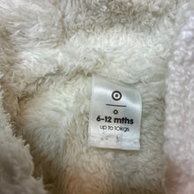 Load image into Gallery viewer, Unisex Target, fleece lined knitted hooded cardigan, EUC, size 0,  