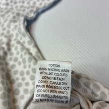 Load image into Gallery viewer, Unisex Marquise, grey &amp; white cotton coverall / romper, EUC, size 00,  