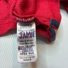 Load image into Gallery viewer, Boys M&amp;S, lightweight fleece sweater / jumper, wash fade, FUC, size 3-4,  