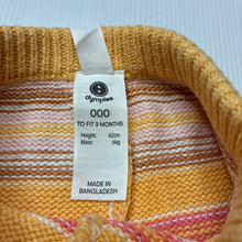 Load image into Gallery viewer, Girls Dymples, knitted cotton shorts, elasticated, EUC, size 000,  