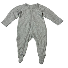 Load image into Gallery viewer, Unisex purebaby, soft feel organic cotton zip coverall / romper, EUC, size 0000,  