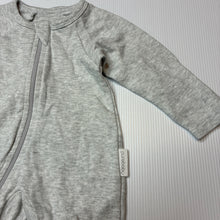 Load image into Gallery viewer, Unisex purebaby, soft feel organic cotton zip coverall / romper, EUC, size 0000,  