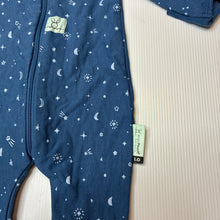 Load image into Gallery viewer, Unisex ergoPouch, 1.0 Tog organic cotton / bamboo zip sleepsuit, EUC, size 0000,  