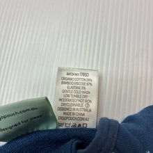 Load image into Gallery viewer, Unisex ergoPouch, 1.0 Tog organic cotton / bamboo zip sleepsuit, EUC, size 0000,  
