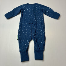 Load image into Gallery viewer, Unisex ergoPouch, 1.0 Tog organic cotton / bamboo zip sleepsuit, EUC, size 0000,  