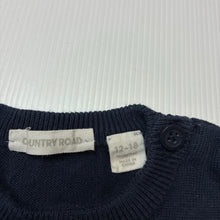 Load image into Gallery viewer, Unisex Country Road, knitted cotton sweater / jumper, koala, GUC, size 1,  
