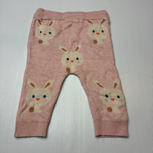 Load image into Gallery viewer, Girls Jack &amp; Milly, knitted cotton leggings / bottoms, FUC, size 00,  