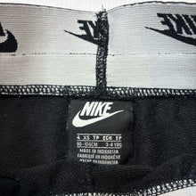Load image into Gallery viewer, Unisex Nike, black track pants, elasticated, Inside leg: 39cm, FUC, size 3-4,  