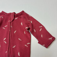 Load image into Gallery viewer, Girls Target, ribbed zip coverall / romper, FUC, size 00000,  