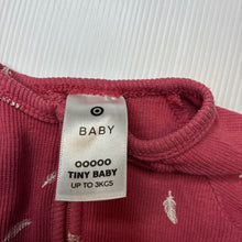 Load image into Gallery viewer, Girls Target, ribbed zip coverall / romper, FUC, size 00000,  
