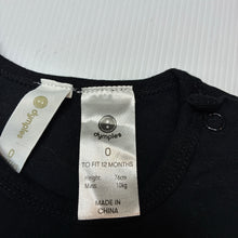 Load image into Gallery viewer, Girls Dymples, black cat tutu romper, EUC, size 0,  