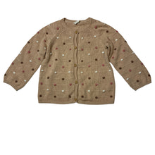 Load image into Gallery viewer, Girls H&amp;M, knitted cotton cardigan, EUC, size 1,  