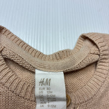 Load image into Gallery viewer, Girls H&amp;M, knitted cotton cardigan, EUC, size 1,  