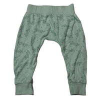 Load image into Gallery viewer, Unisex MORI, bamboo / organic cotton leggings / bottoms, crocodiles, GUC, size 0,  