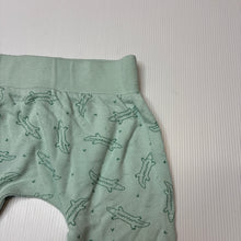 Load image into Gallery viewer, Unisex MORI, bamboo / organic cotton leggings / bottoms, crocodiles, GUC, size 0,  