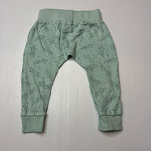 Load image into Gallery viewer, Unisex MORI, bamboo / organic cotton leggings / bottoms, crocodiles, GUC, size 0,  