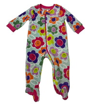 Load image into Gallery viewer, Girls Anko, colourful fleece zip coverall / romper, GUC, size 0,  