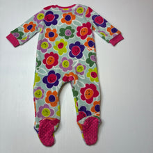 Load image into Gallery viewer, Girls Anko, colourful fleece zip coverall / romper, GUC, size 0,  