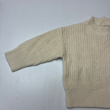 Load image into Gallery viewer, Unisex Baby Berry, knitted cotton sweater / jumper, EUC, size 0,  