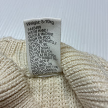Load image into Gallery viewer, Unisex Baby Berry, knitted cotton sweater / jumper, EUC, size 0,  