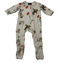 Load image into Gallery viewer, Unisex Disney, TOY STORY zip coverall / romper, EUC, size 0000,  