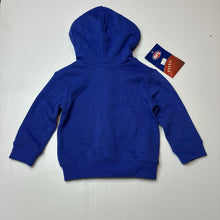 Load image into Gallery viewer, Unisex AFL, North Melbourne Kangaroos fleece lined zip hoodie sweater, NEW, size 1,  