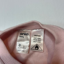 Load image into Gallery viewer, Girls Anko, soft fleece pyjama top, EUC, size 0,  