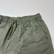 Load image into Gallery viewer, Boys Target, khaki cotton shorts, elasticated, wash fade, FUC, size 10,  