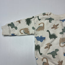 Load image into Gallery viewer, Unisex Anko, fleece lined sweater / jumper, dinosaurs, GUC, size 0,  