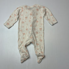 Load image into Gallery viewer, Girls Target, ribbed organic cotton blend zip coverall / romper, GUC, size 000,  