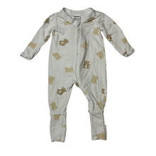 Load image into Gallery viewer, Unisex Anko, stretchy zip coverall / romper, teddy bears, EUC, size 0000,  