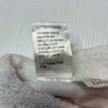 Load image into Gallery viewer, Unisex Tiny Little Wonders, white terry coverall / romper, EUC, size 000,  