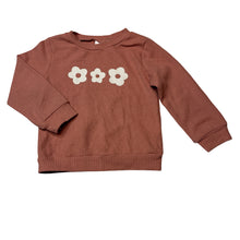 Load image into Gallery viewer, Girls pink, lightweight waffle long sleeve top, EUC, size 2,  