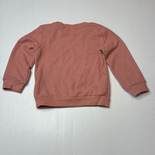 Load image into Gallery viewer, Girls pink, lightweight waffle long sleeve top, EUC, size 2,  